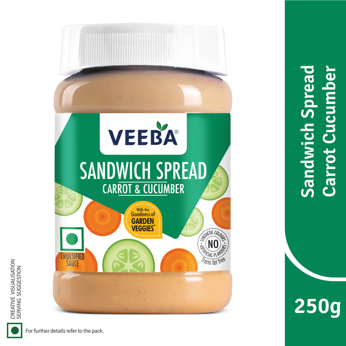 Sandwich Spread Carrot & Cucumber (250G)