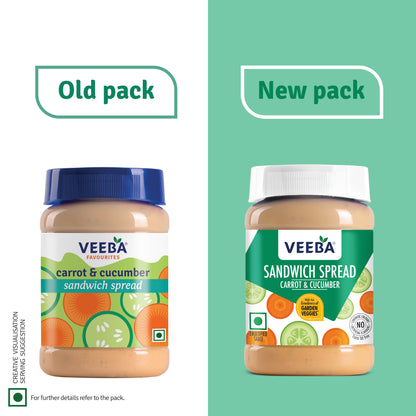 Sandwich Spread Carrot & Cucumber (250G)