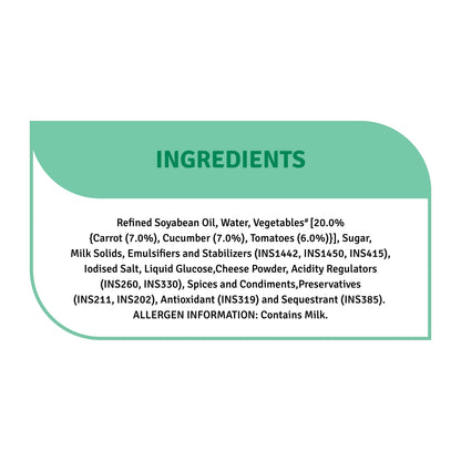 Sandwich Spread Carrot & Cucumber (250G)