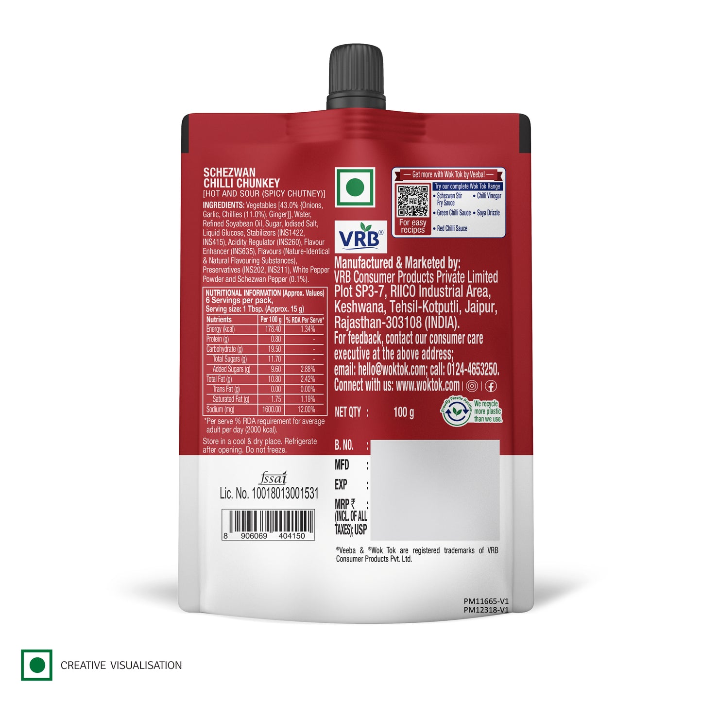 Schezwan Chilli Chunkey (100G)