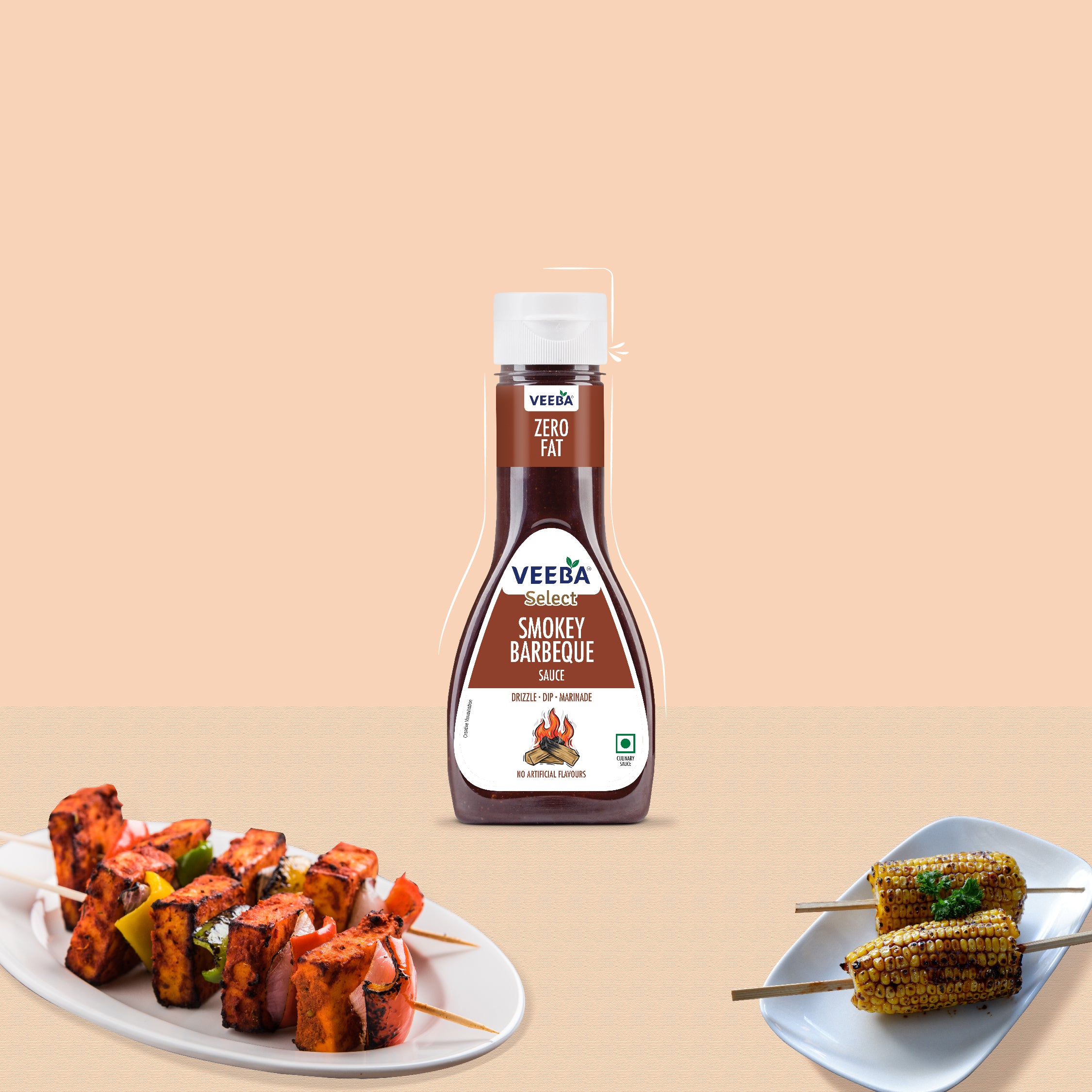 VEEBA SMOKEY BARBEQUE SAUCE (330G)