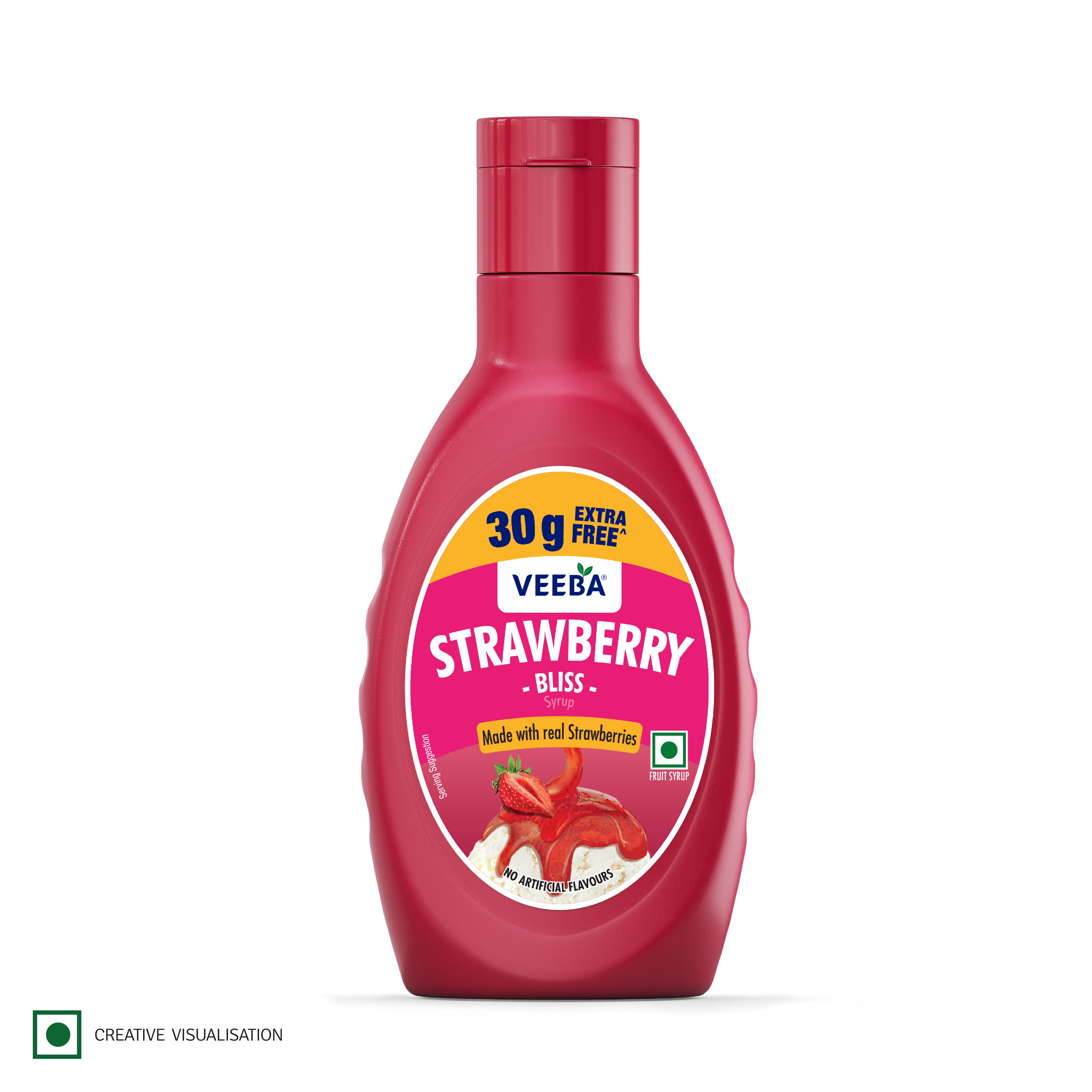 Strawberry Bliss Syrup (230G) – Veeba