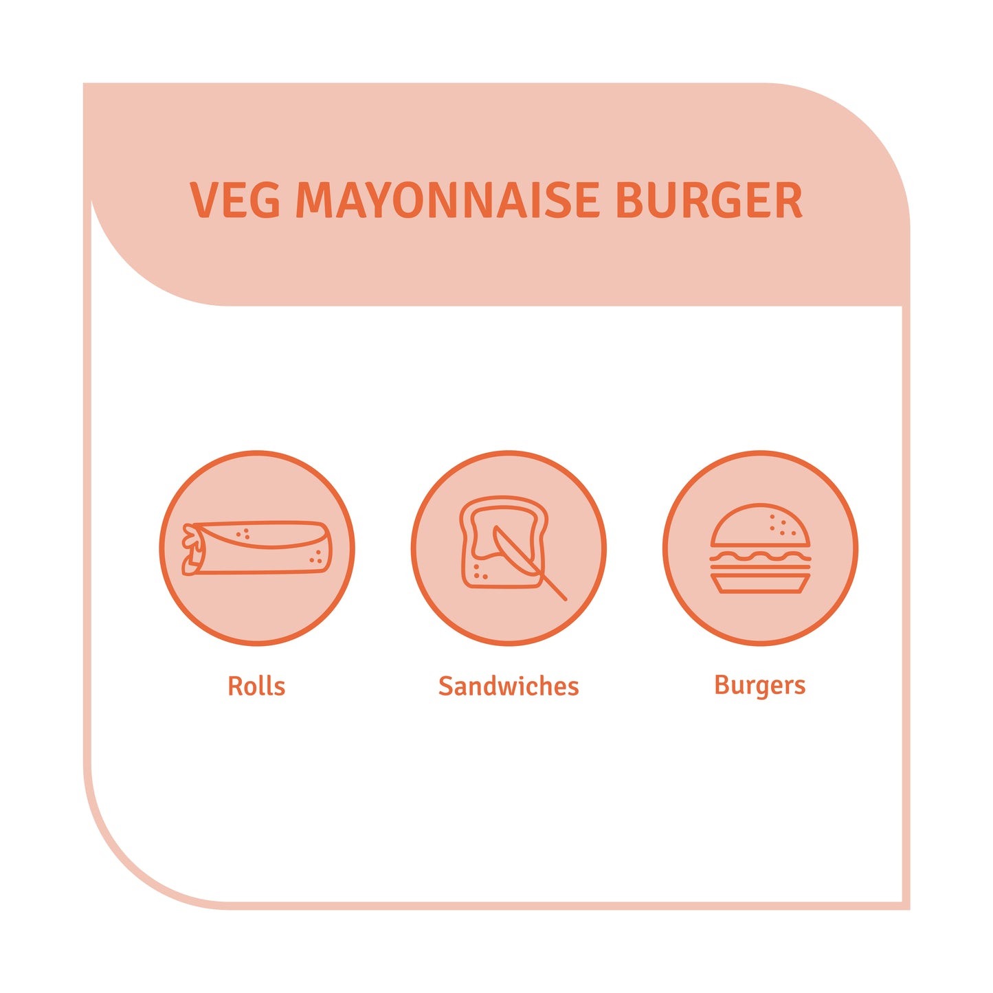 Veg Mayonnaise Burger (250G)