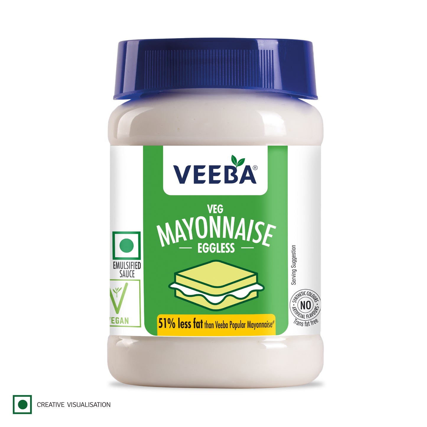 Veeba Veg Mayonnaise Eggless (250G)