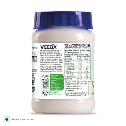 Veg Mayonnaise Eggless (250G)