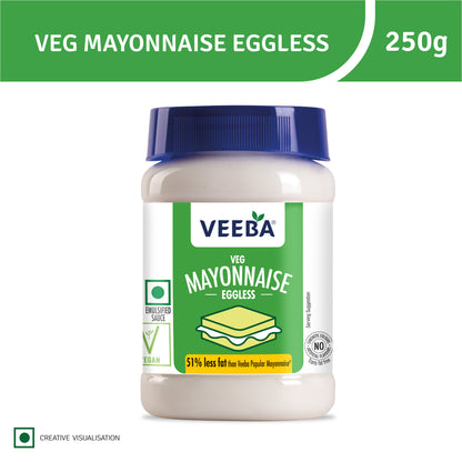 Veeba Veg Mayonnaise Eggless (250G)