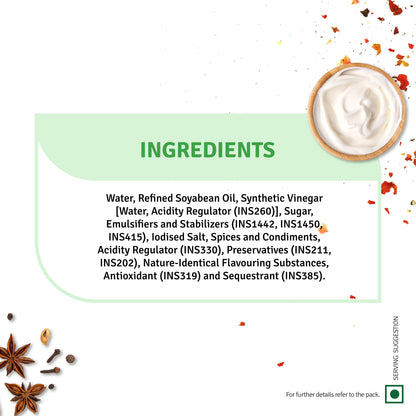 Veg Mayonnaise Eggless (250G)