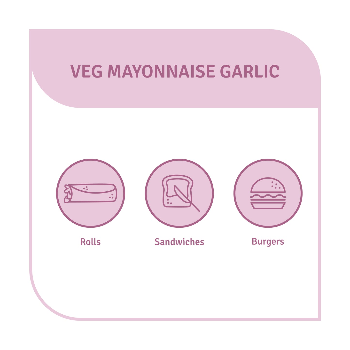 Veg Mayonnaise Garlic (250G)