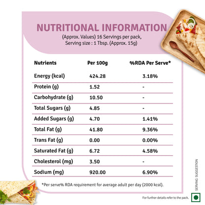 Veg Mayonnaise Garlic (250G)