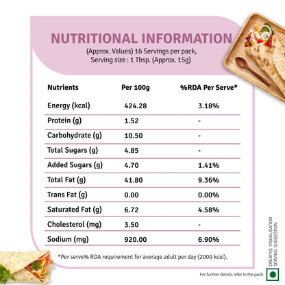 Veg Mayonnaise Garlic (250G)