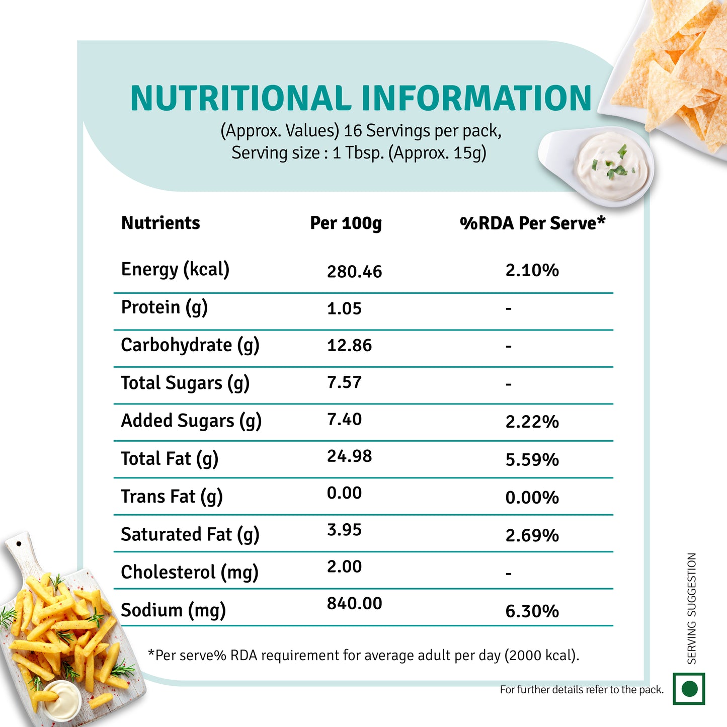 Veg Mayonnaise Smart (250G)