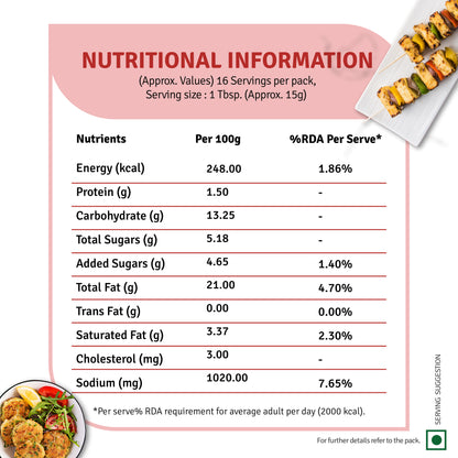 Veg Mayonnaise Tandoori (250G)