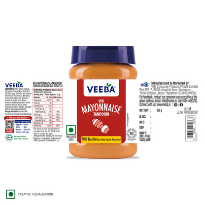 Veeba Veg Mayonnaise Tandoori (250G)