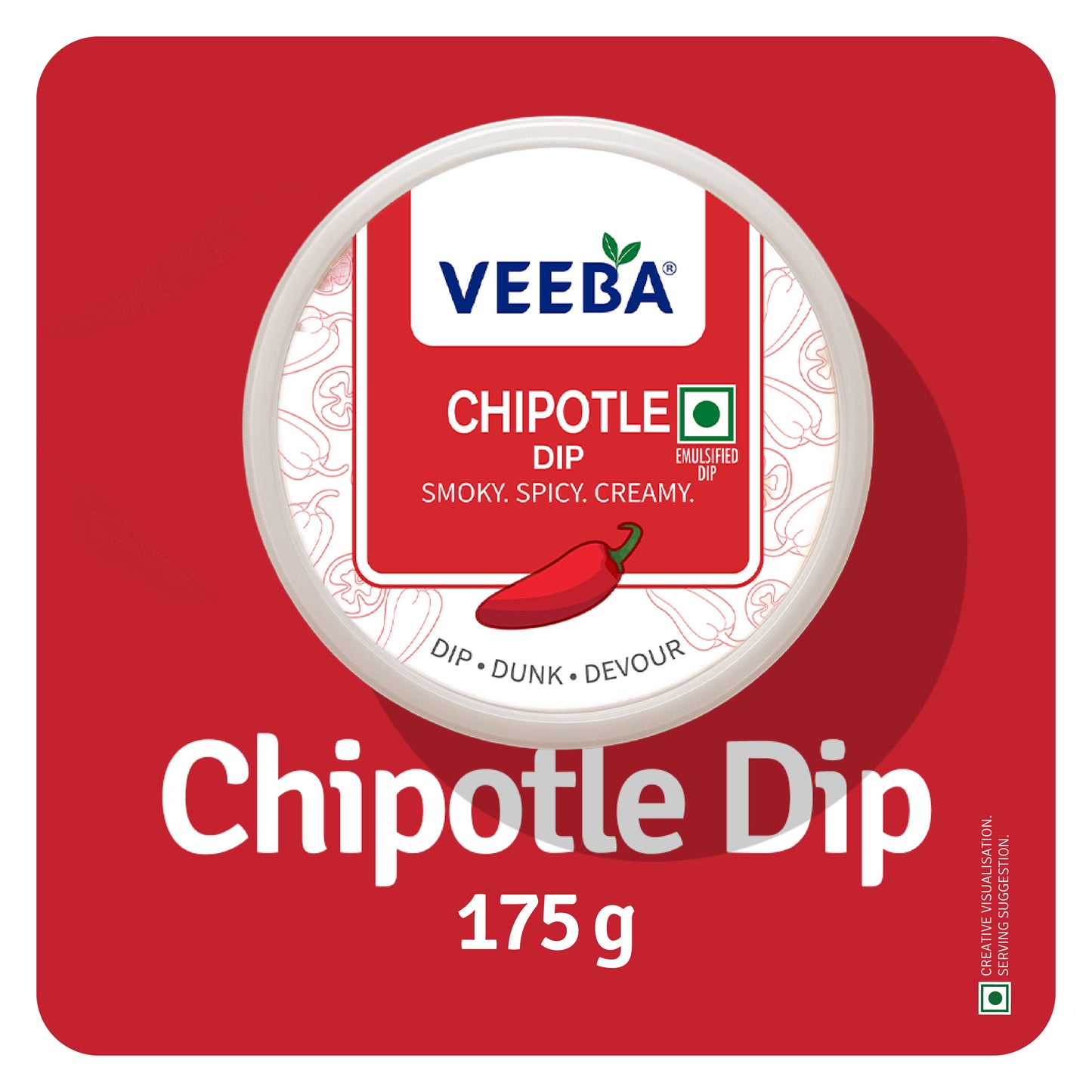 Veeba Chipotle Dip 175G