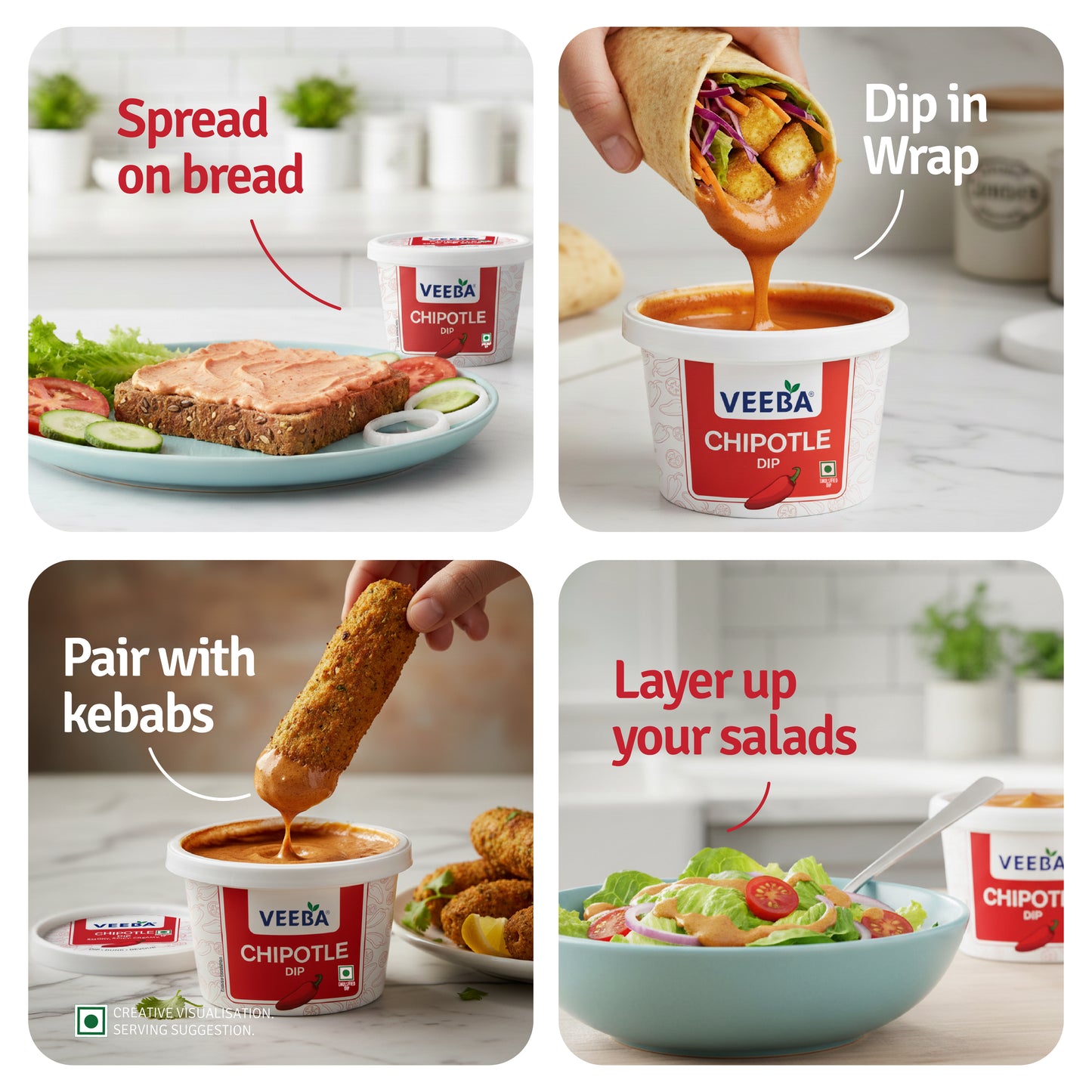 Veeba Chipotle Dip 175G