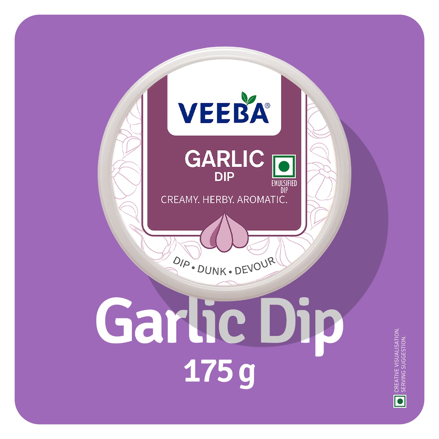 Veeba Garlic Dip 175G