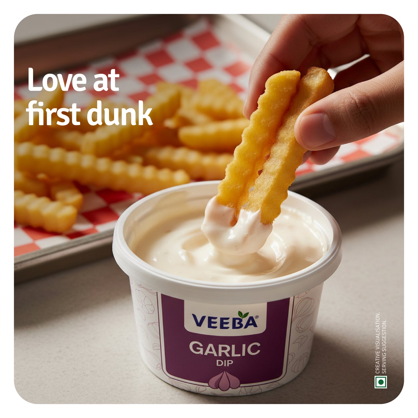 Veeba Garlic Dip 175G