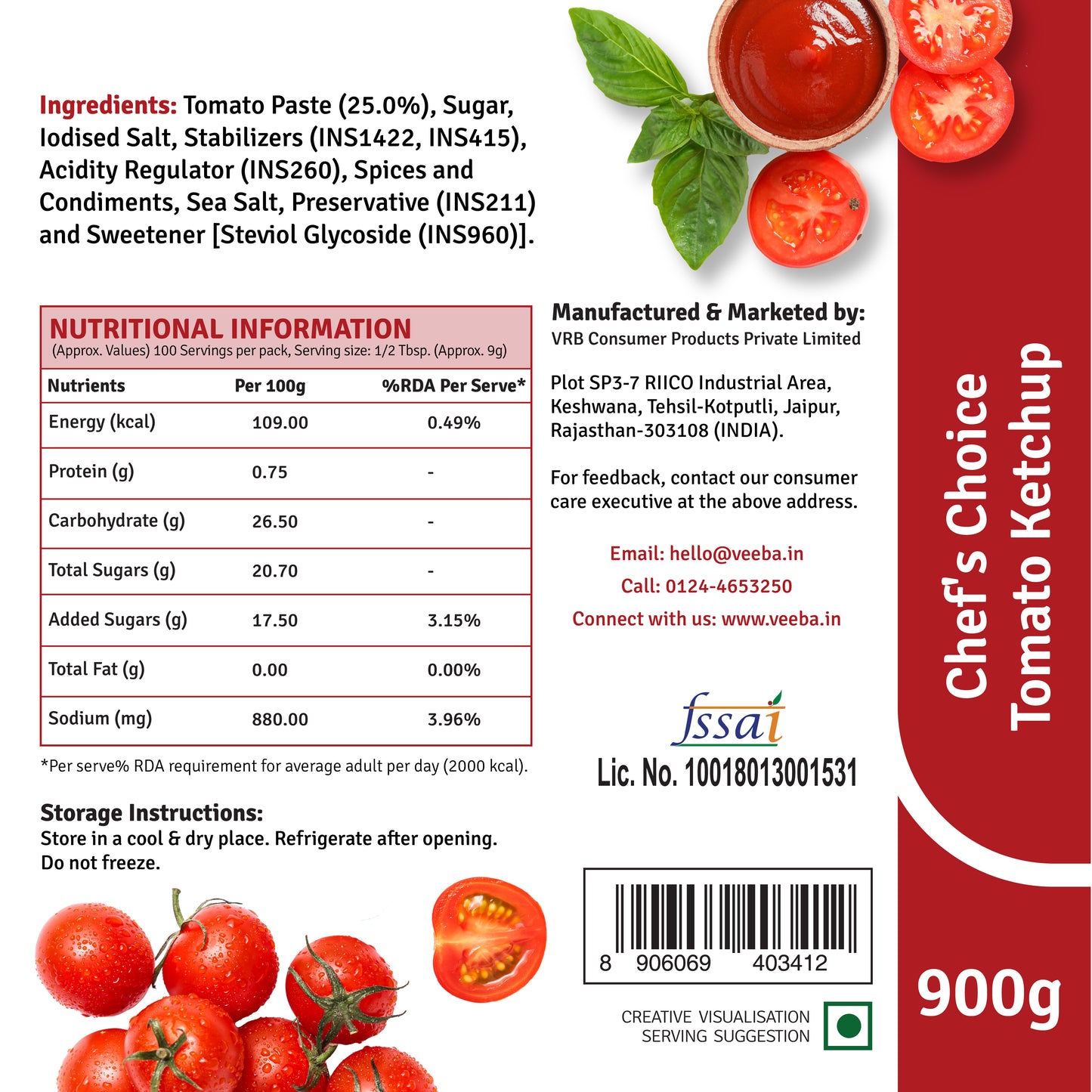 Imli Sauce (450g) | Tomato Ketchup Chef's Choice (900g) | Cheese Melt Cheddar (200g) | Cheese and Jalapeno Dip (300g)