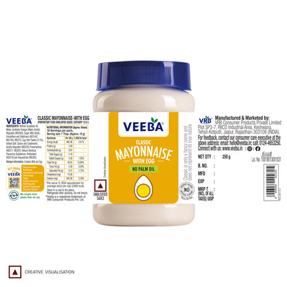Classic Mayonnaise With Egg (250G)