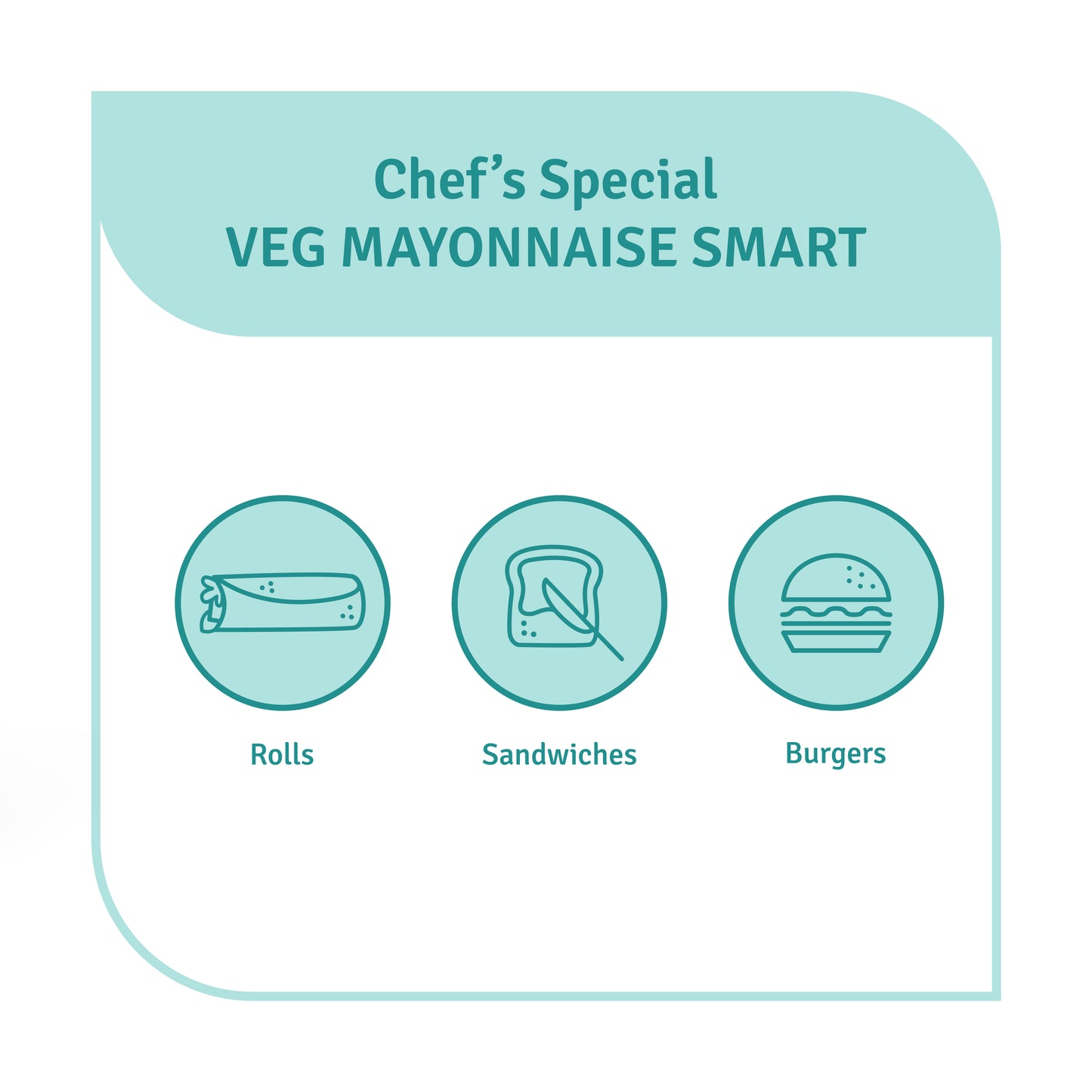 Veeba Chef's Special Veg Mayonnaise Smart (750G)