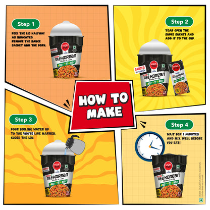 Spicy Korean  Noodles in a Cup (92.5G)