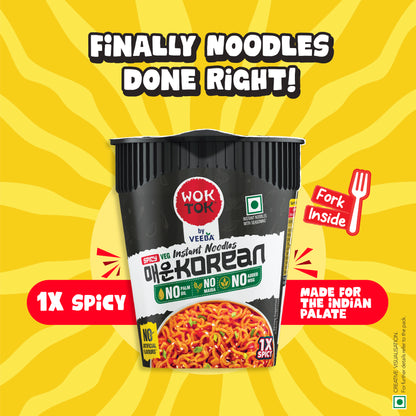 Instant Cup Noodles Spicy Korean