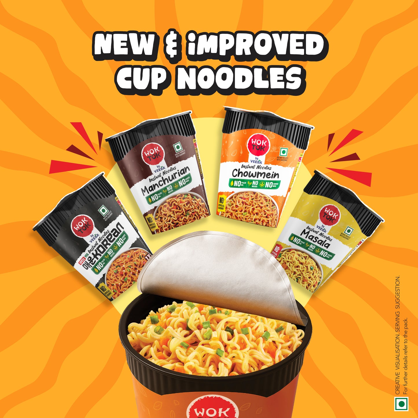 Instant Cup Noodles Masala