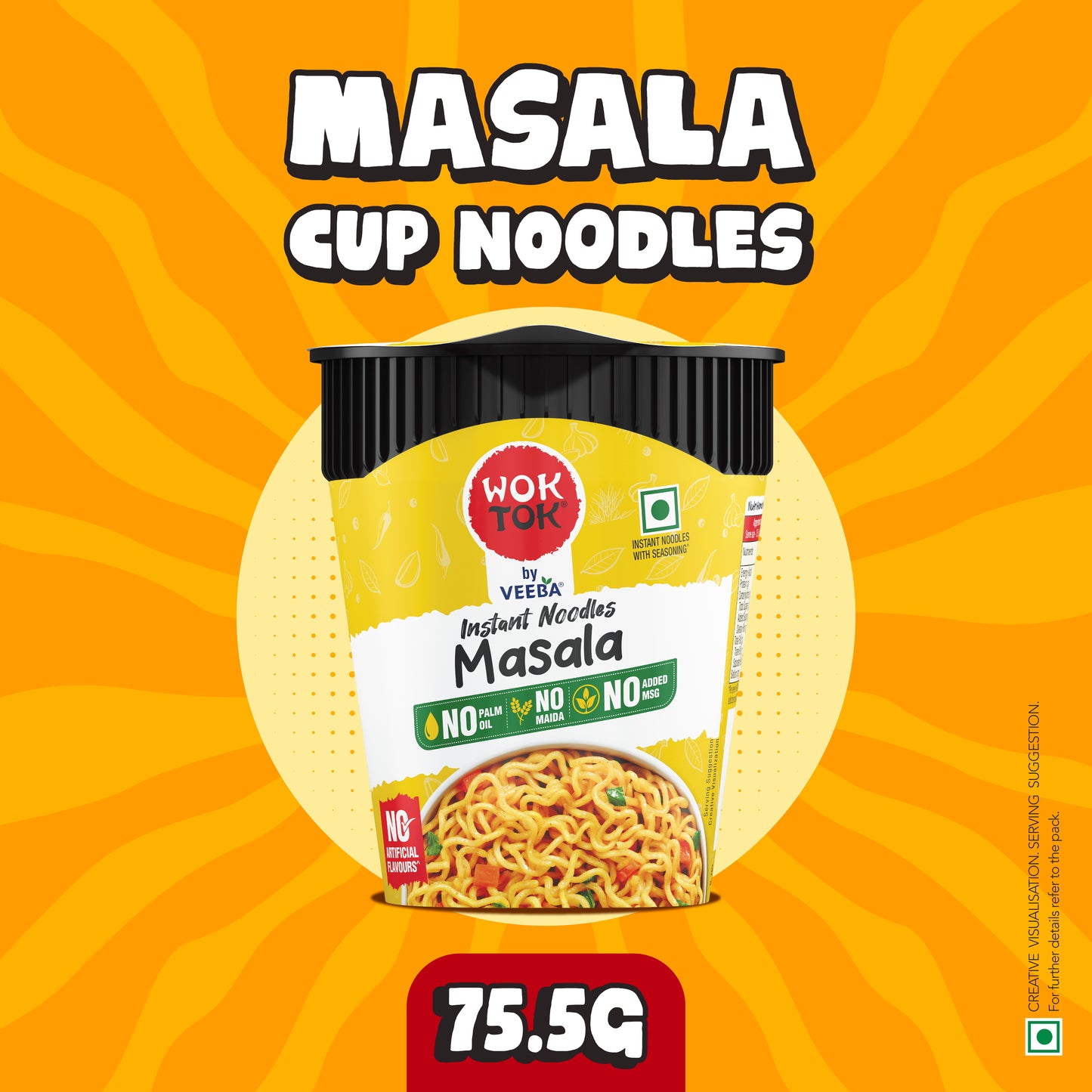 Instant Cup Noodles Masala