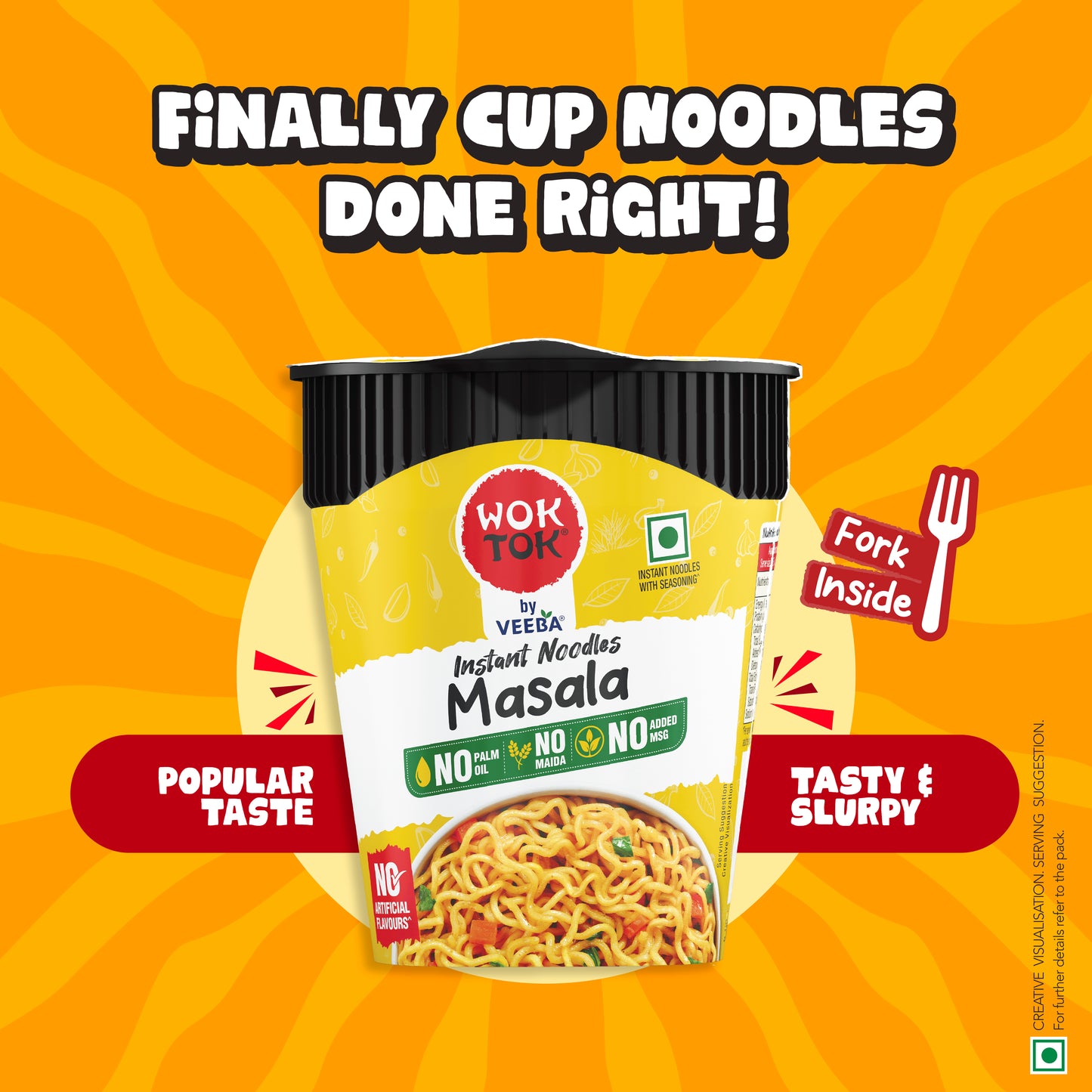 Instant Cup Noodles Masala