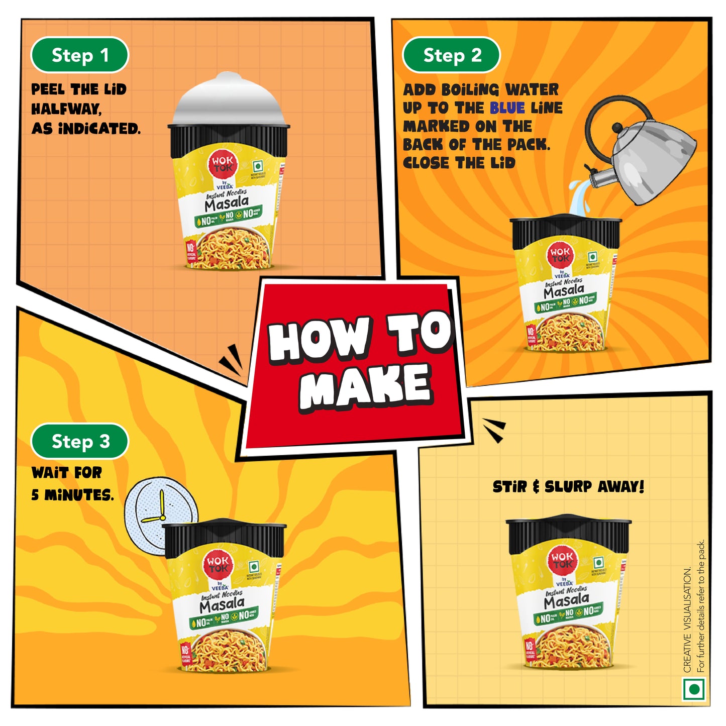Instant Cup Noodles Masala