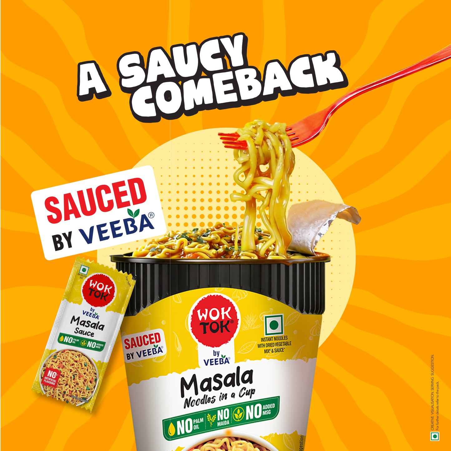 Masala  Noodles in a Cup (92.5G)