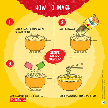Masala Instant Noodles  (Pack of 2)