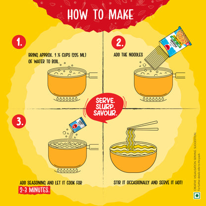 Masala No Onion No Garlic Instant Noodles (66G)