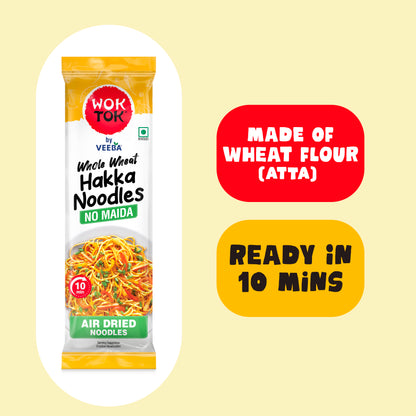 Whole Wheat Hakka Noodles (140G)