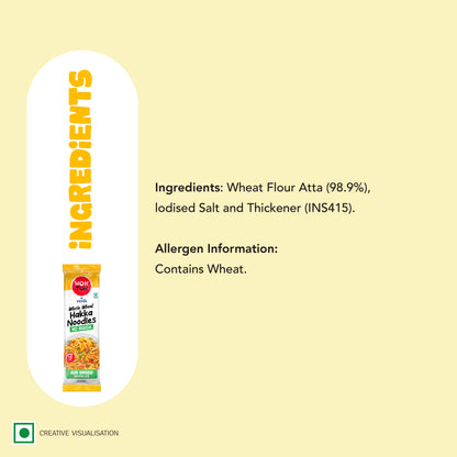 Whole Wheat Hakka Noodles (140G)