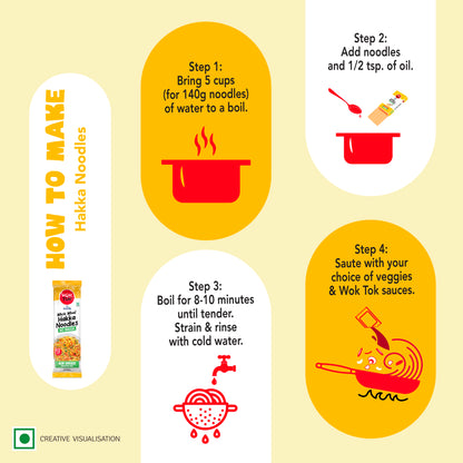 Whole Wheat Hakka Noodles (140G)