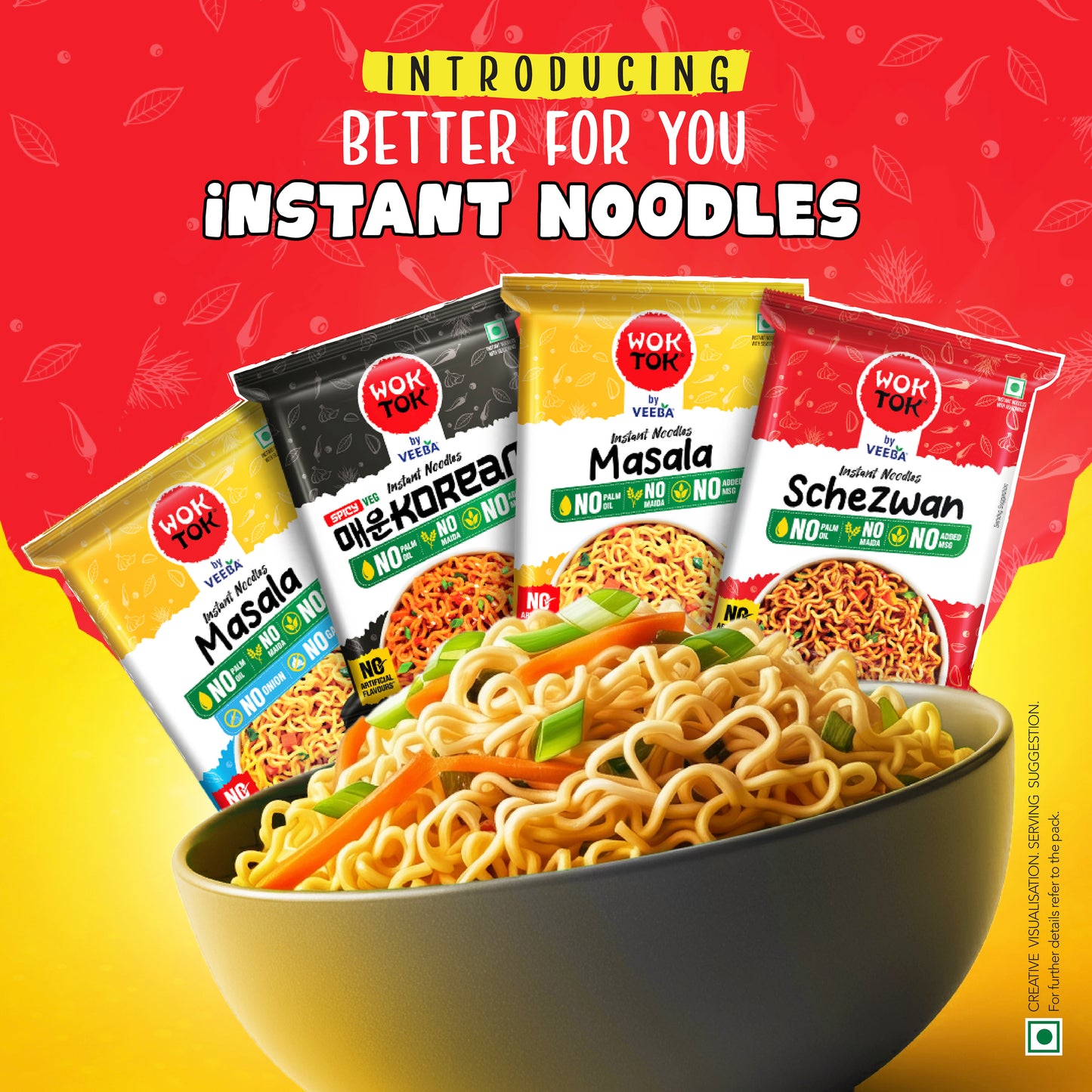 Masala Instant Noodles  (Pack of 4)
