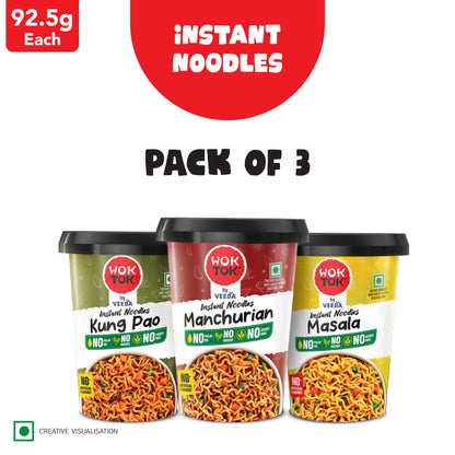 Midnight Cravings | Instant Cup Noodles (Pack of 3 x 92.5G)