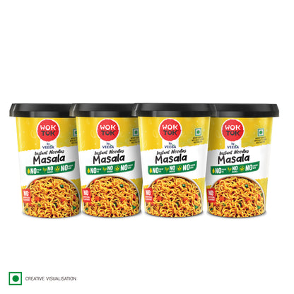 Masala Mania! | Instant Cup Noodles (Pack of 4 x 92.5G)
