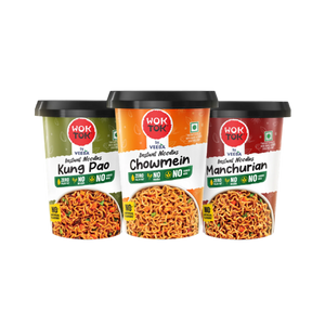 Wok 'N' Roll! | Instant Cup Noodles (Pack of 3 x 92.5G)