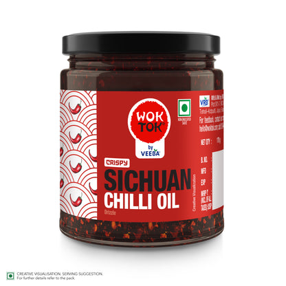 Wok Tok Sichuan Chilli Oil Drizzle 170G