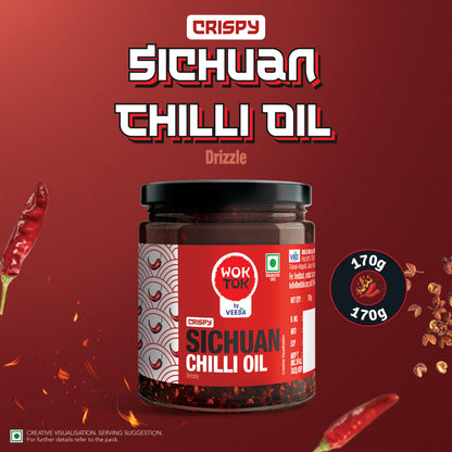 Wok Tok Sichuan Chilli Oil Drizzle 170G