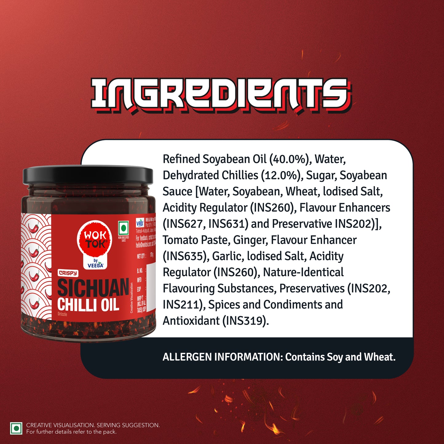 Wok Tok Sichuan Chilli Oil Drizzle 170G