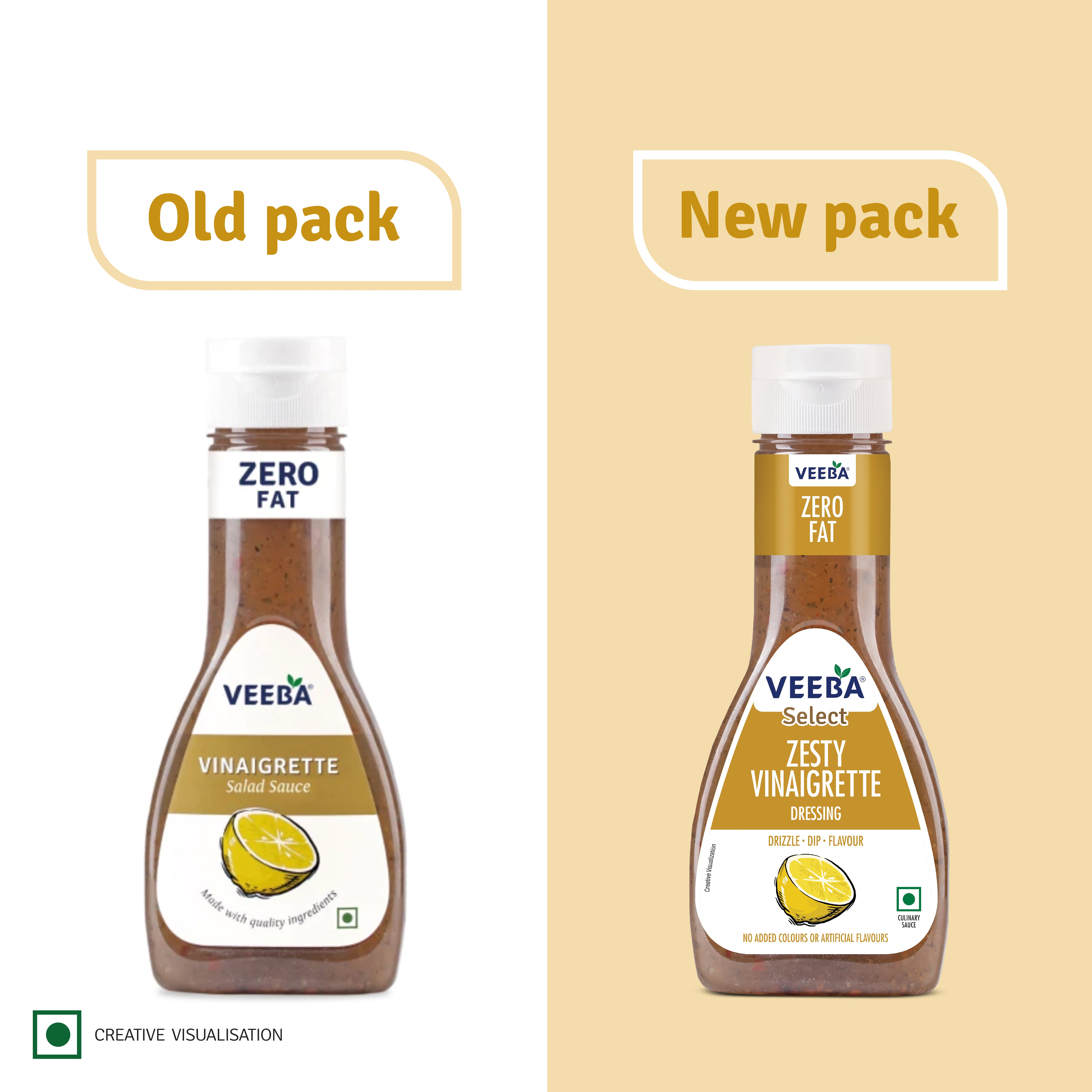 Zesty Vinaigrette Salad Sauce - 320 G | Shop Now at Veeba.in