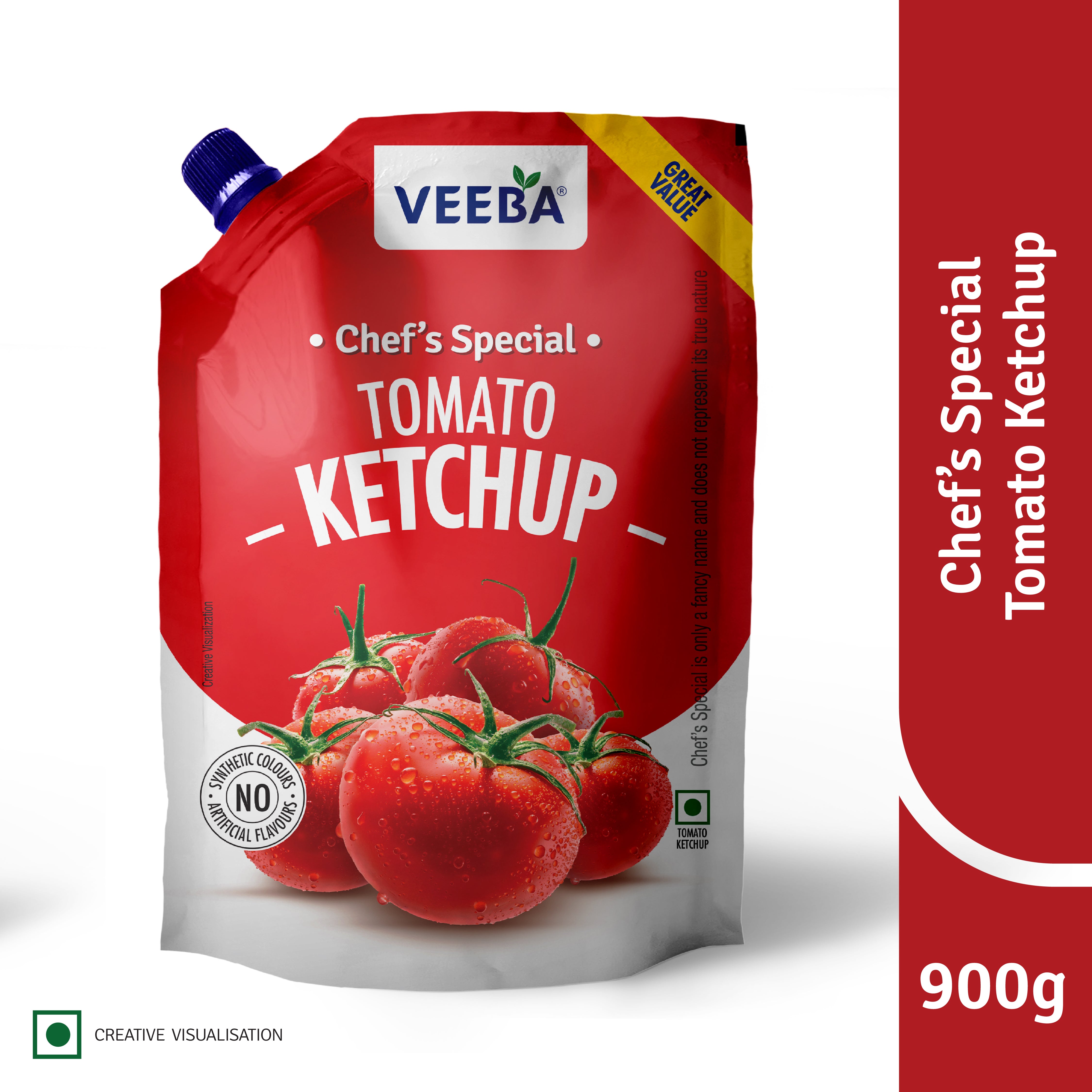 Veeba Chef’s Special Tomato Ketchup (900G)