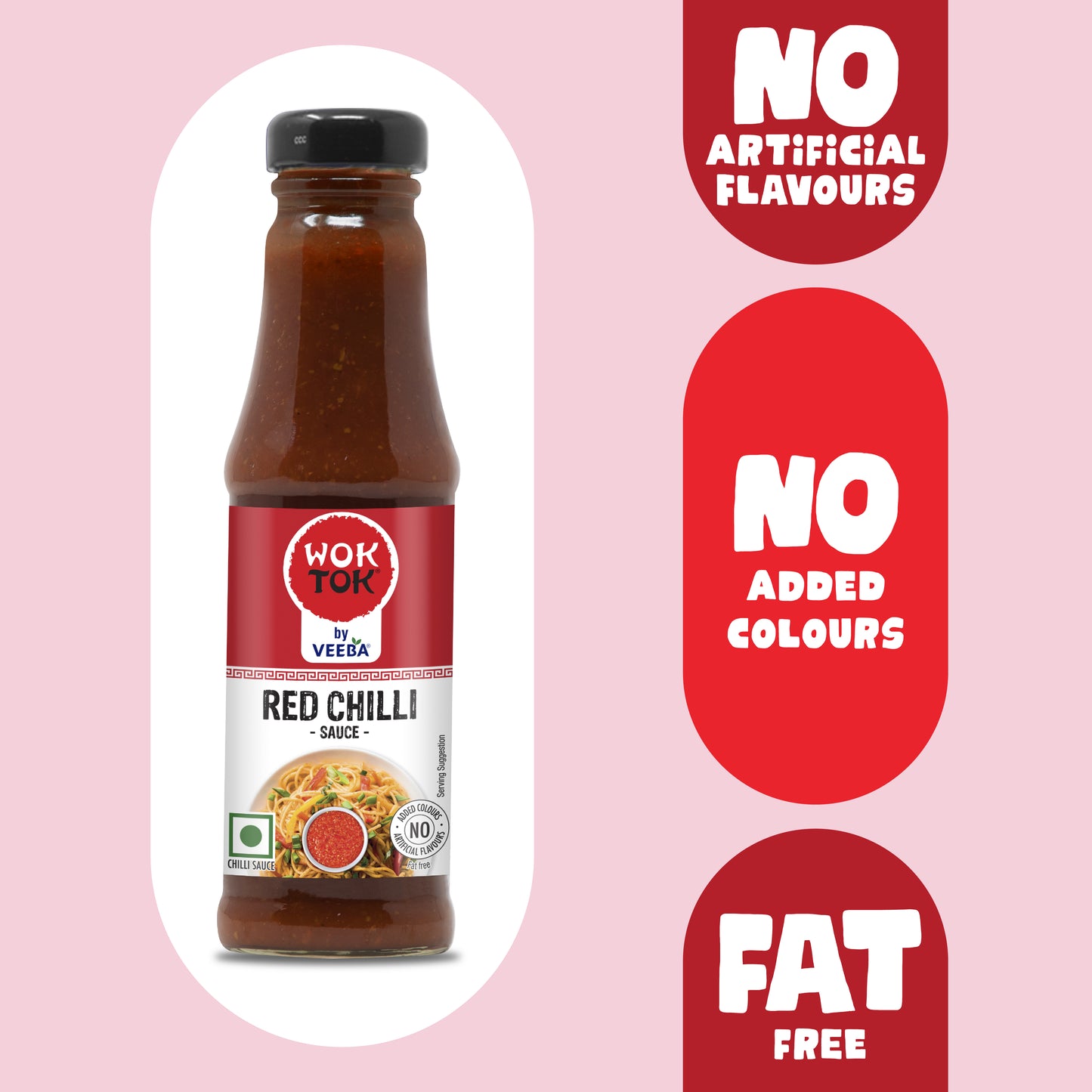 Wok Tok By Veeba Red Chilli Sauce (200G)