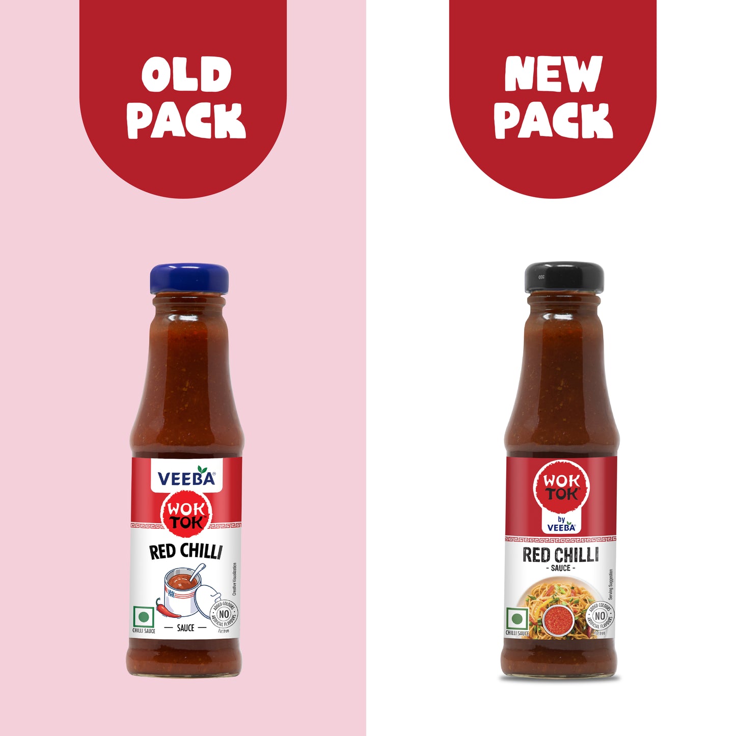 Wok Tok By Veeba Red Chilli Sauce (200G)