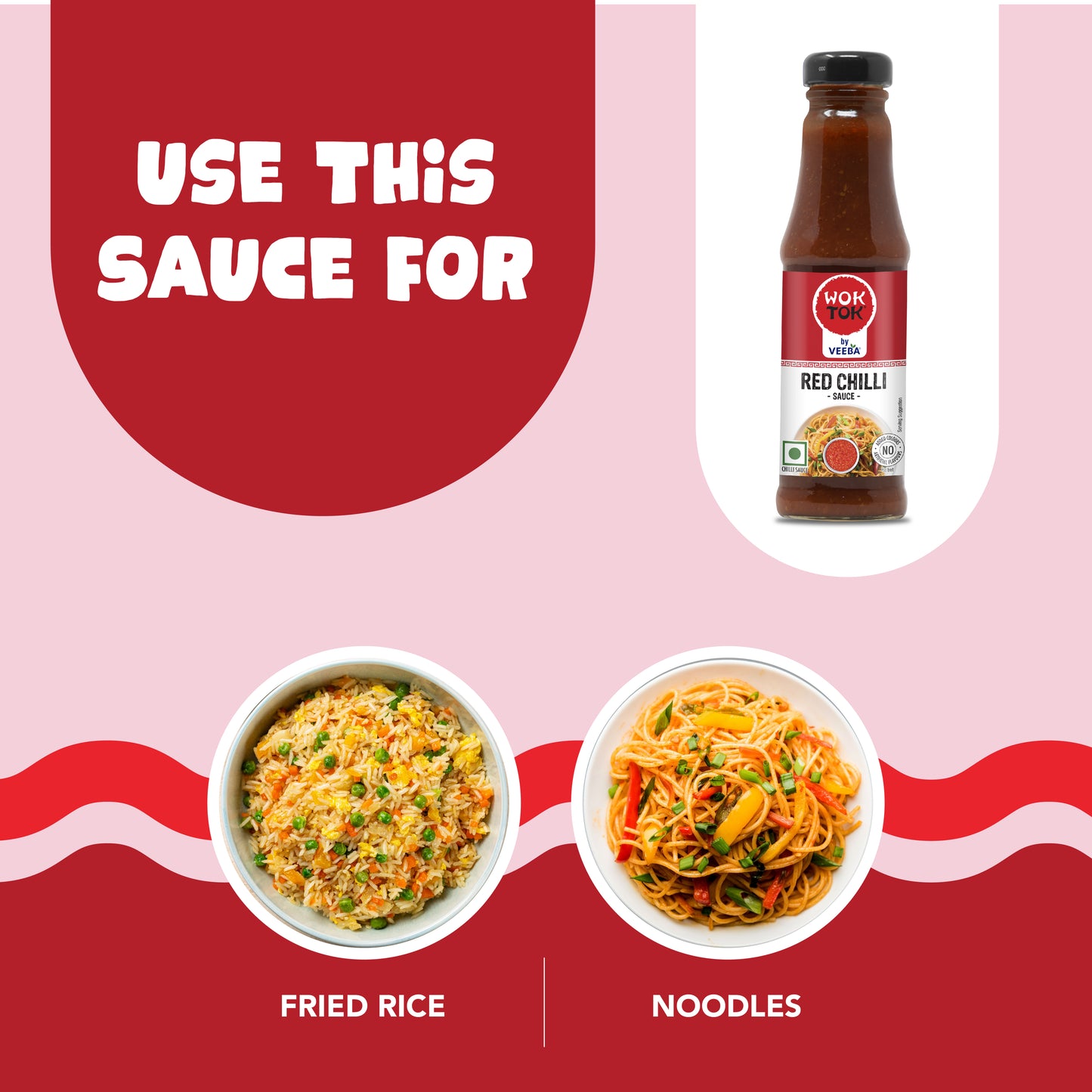 Wok Tok By Veeba Red Chilli Sauce (200G)